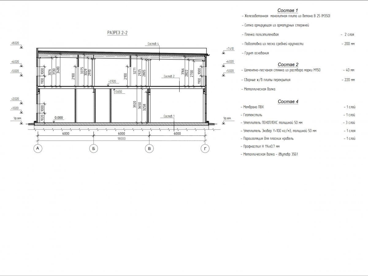 Планировка СТО из сэндвич панелей -  фото 4
