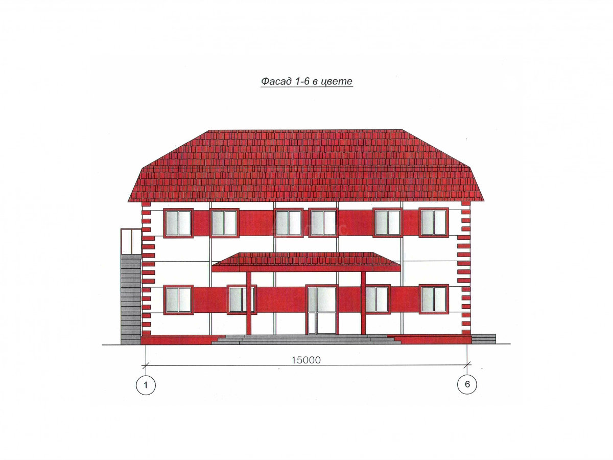 3D визуализация Офис из сэндвич-панелей - фото 11