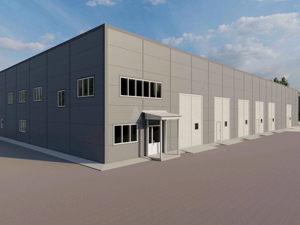 3D визуализация СТО из сэндвич-панелей - фото 1