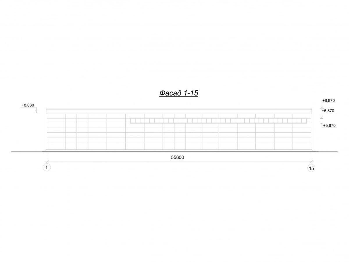 3D визуализация Каркасный склад из сэндвич-панелей - фото 12